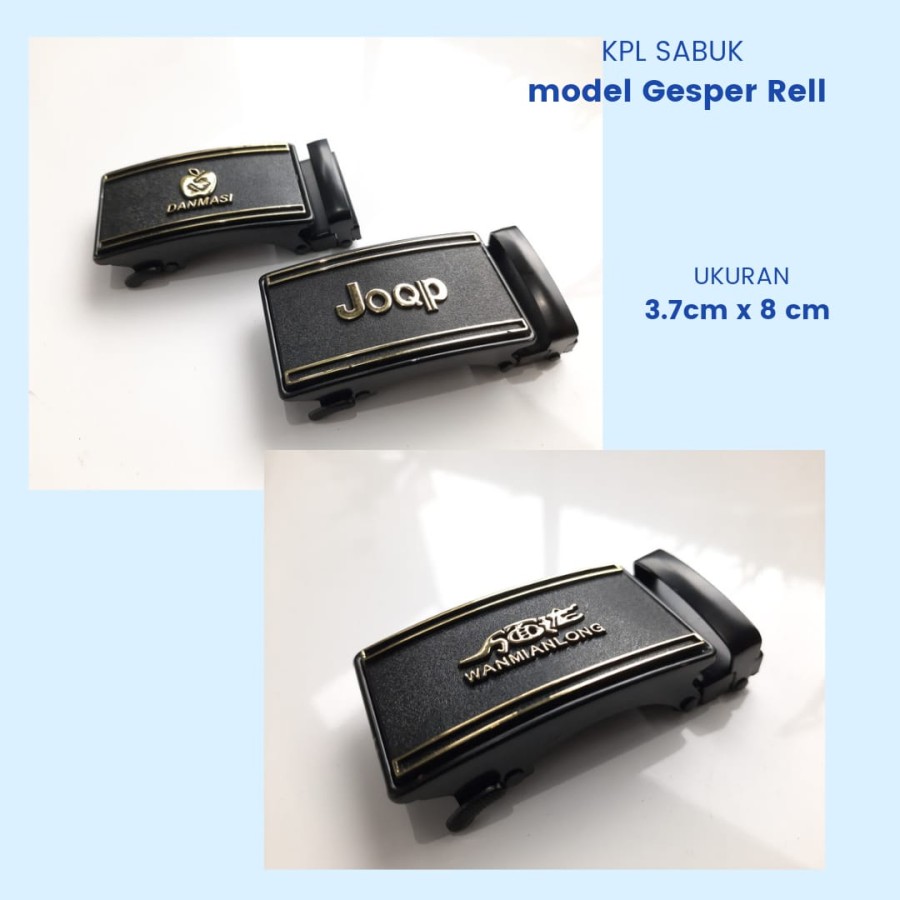 Gesper (Kepala ikat pinggang ) pria dewsa / gesper sabuk pria ( KPL SLP )